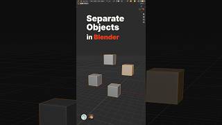Separate Joined Objects in Blender