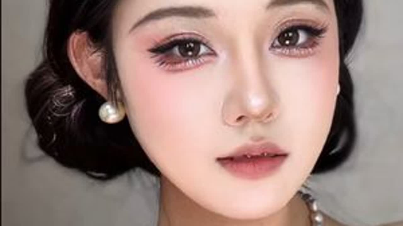 5mins妆教｜淡颜过年也能美出新高度！ #妆教#新手化妆教程#化妆干货#过年化什么妆#花间颂粉底液
