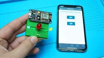How to Make Web Server with ESP8266 Schematic + Code free