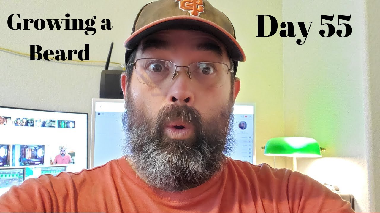 Growing a beard - Day 55 - No minoxidil - Going for a new record 