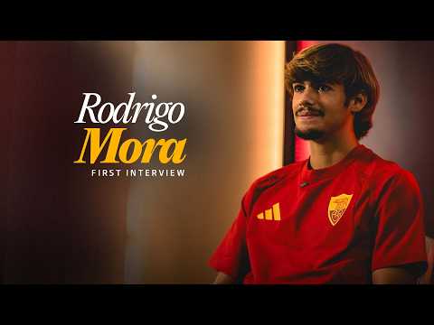✍️ Benvenuto Rodrigo! | La prima intervista di Mora in giallorosso 🎙️