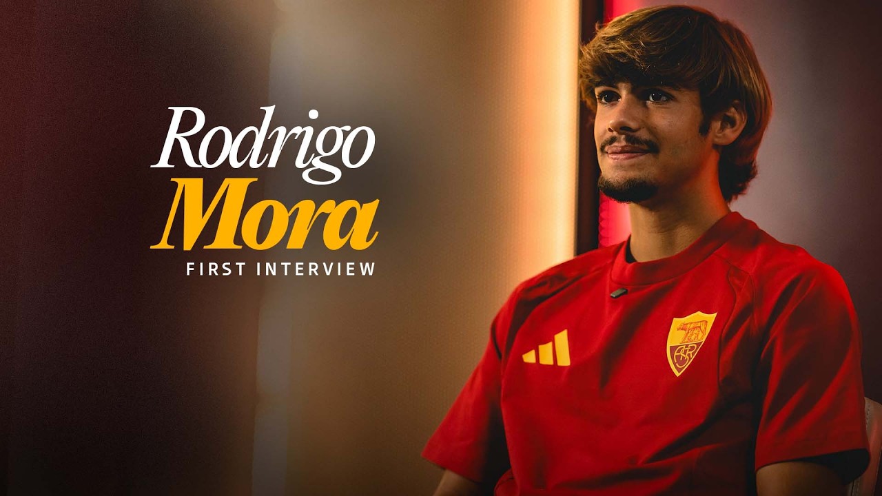✍️ Benvenuto Rodrigo! | La prima intervista di Mora in giallorosso 🎙️
