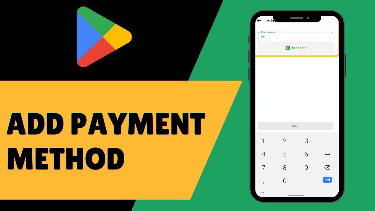 How To Add Payment Method on Google Play - YouTube