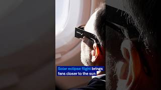 Solar eclipse flight brings fans closer to the sun | DW News