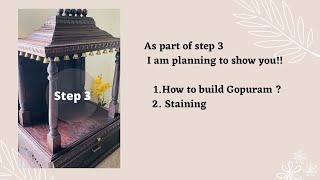 How to make pooja Mandir : Step 3
