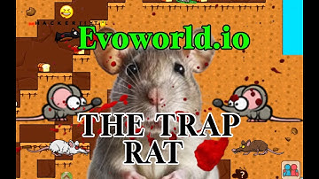 THE TRAP RAT in Evoworld io | FlyorDie.io