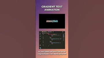 Stunning Gradient Text Animation | HTML CSS JS #ytshorts #coding #viral #webdevelopment