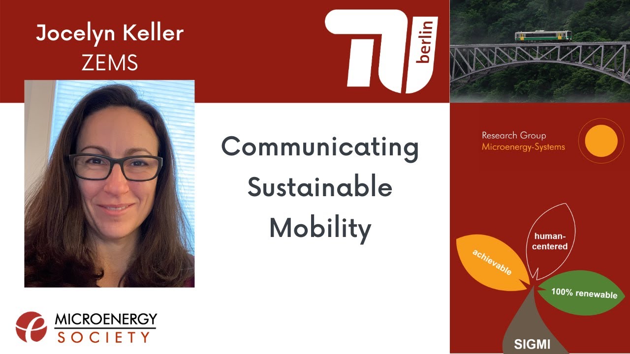 SIGMI Conference on Sustainable & Inclusive Mobility - Sustainable Communication by Jocelyn Keller