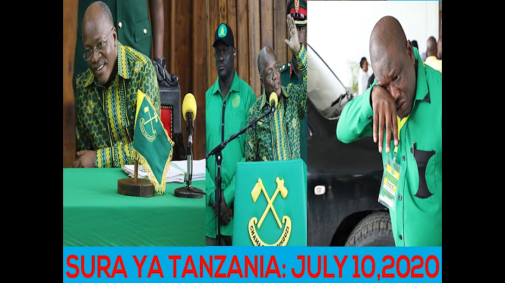 YALIYOJIRI LEO MATOKEO YA KIKAO CHA CCM DODOMA, TANZANIA