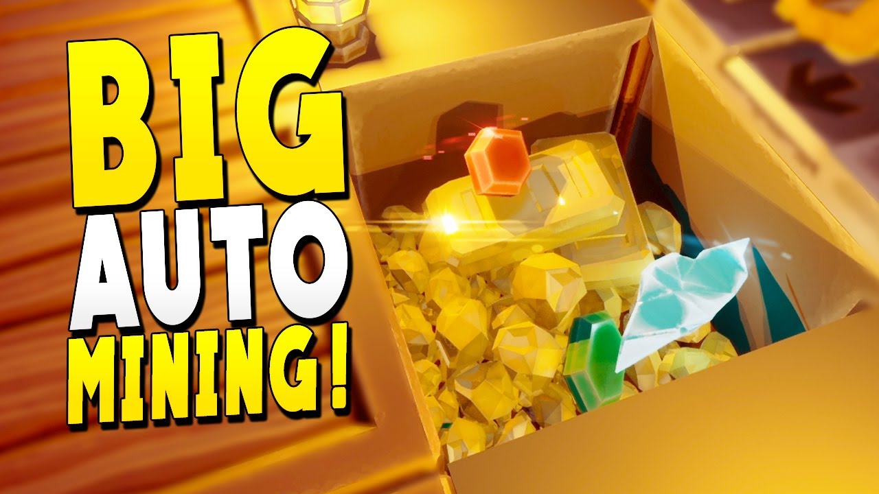 BIG Gold Nugget Auto Mining System That Makes Big Cash Hydroneer