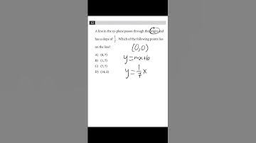 SAT Math Practice No-Calculator #12 Difficulty: Easy (SAT Practice Test #1)... #shorts