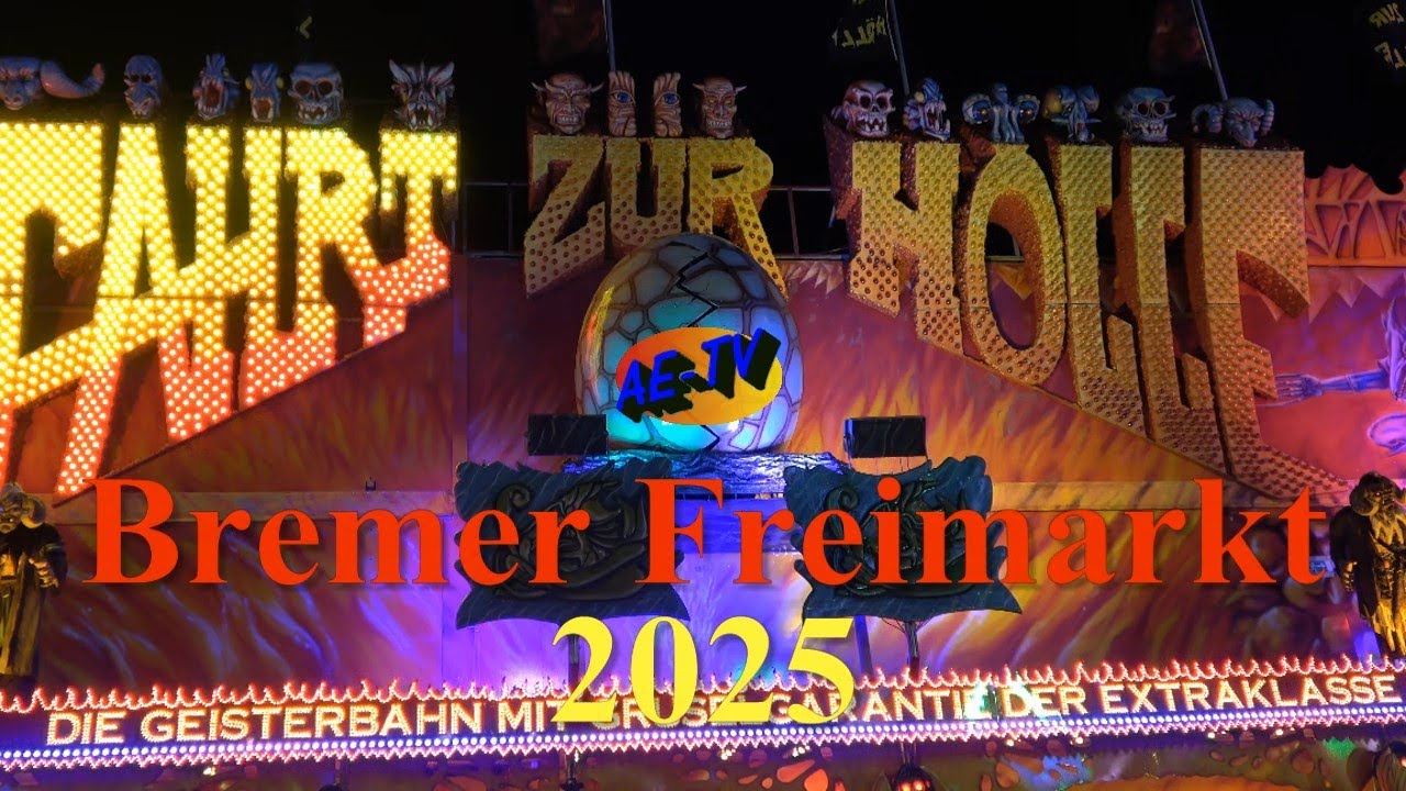 Bremer Freimarkt 2025 XXL - Spektakel auf der Bürgerweide