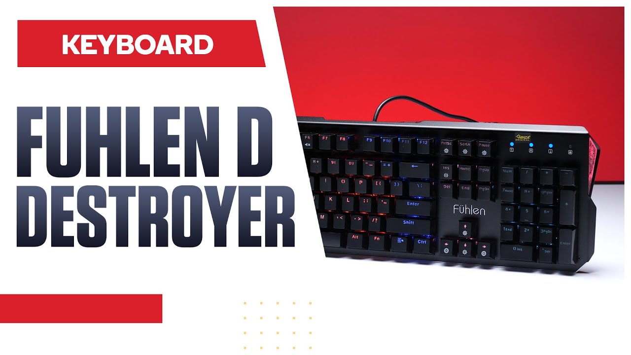 Bàn phím Fuhlen Eraser Mechanical Keyboard giá rẻ – GEARVN.COM
