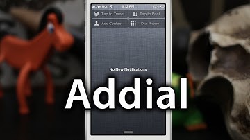 [Cydia Tweaks] Addial - Contact And Calling Widget For Notification Center