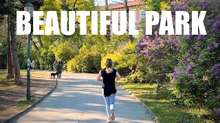Vienna Walk In Beautiful Türkenschanzpark, Spring 2023 | 4K Hdr