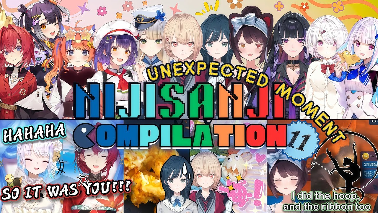 Nijisanji Unexpected Moments That Will Make You Smile #11【Eng Sub Compilation】