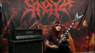 Sinaya - Legion of Demons (Guitar Playthrough) - Mylena Monaco