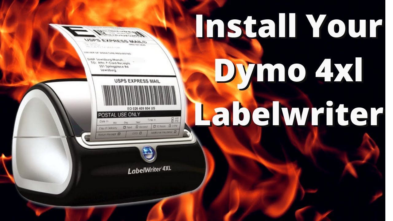 dymo labelwriter 4xl driver mac