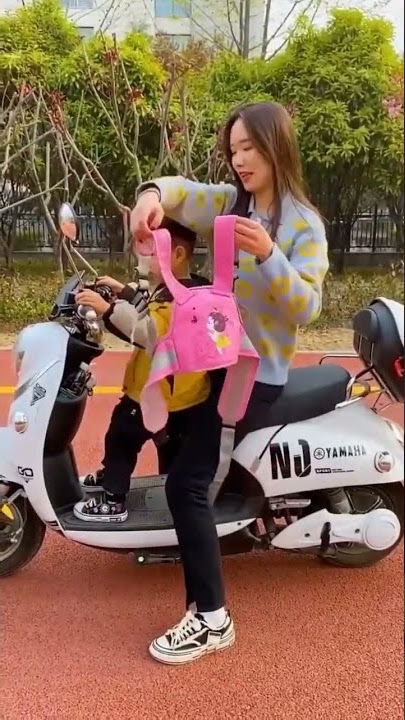 Gendongan anak buat naik motor #shorts #barangunik #fyp