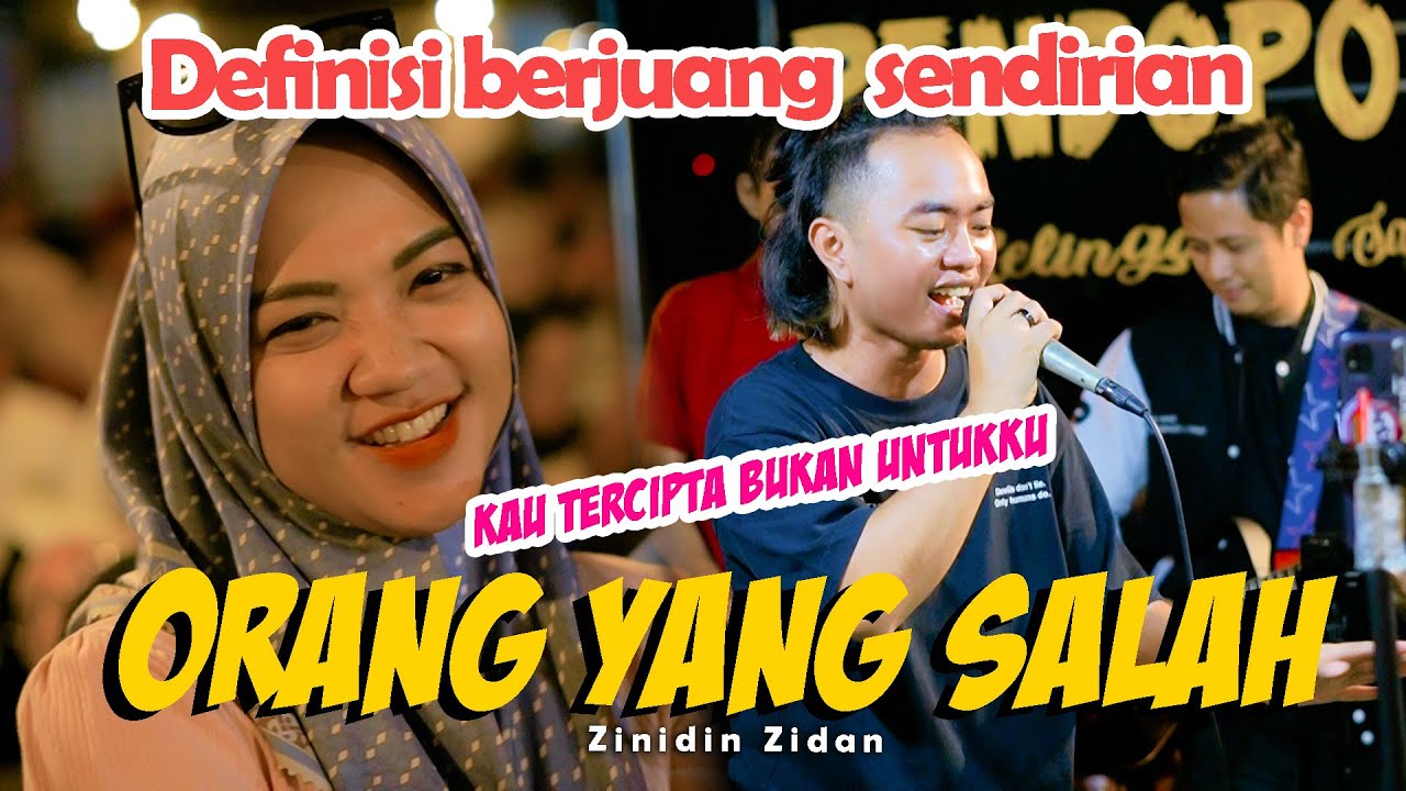 Orang Yang Salah - Luvia (Live Ngamen) Zinidin Zidan