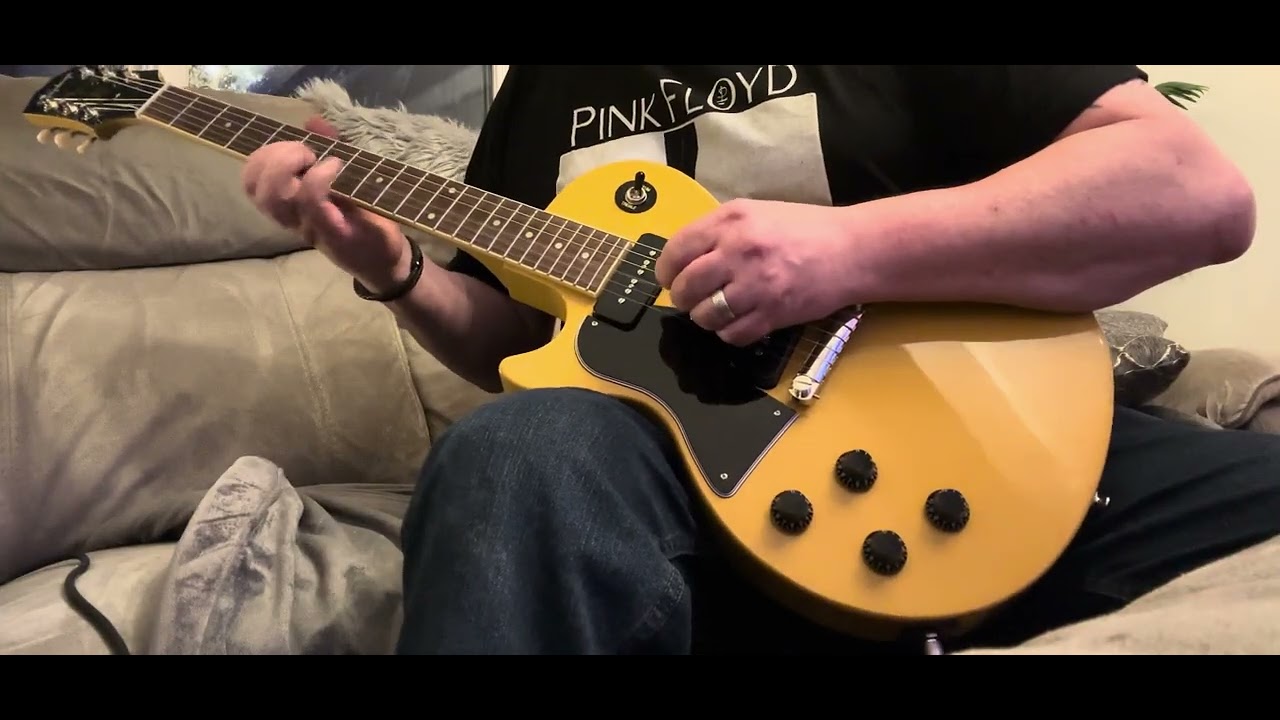 Lefty Epiphone Les Paul Special TV Yellow, straight out of the box