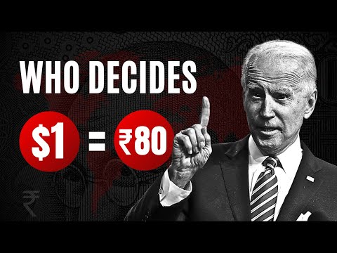 Who Decides The Value Of ₹ Against $? | Currency Exchange System |