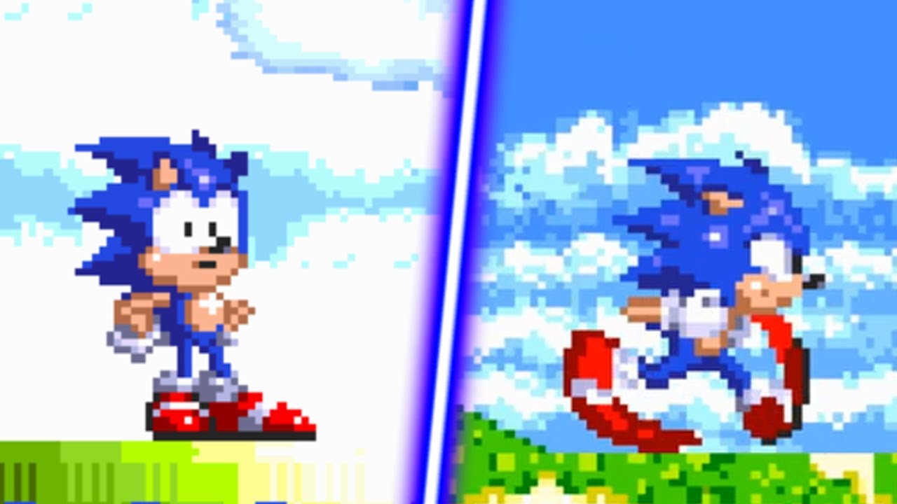 I remade the Sonic 3 sprites, criticism is welcome! : r