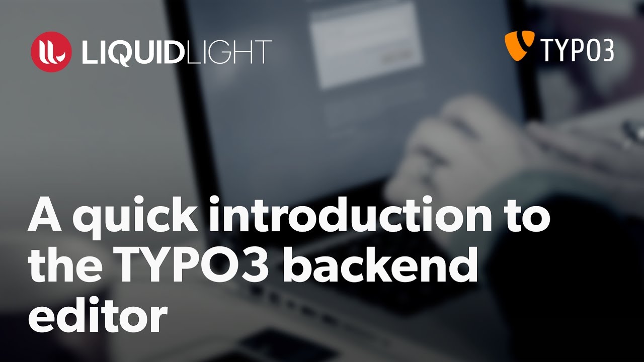 back end คือ  Update 2022  A basic introduction to the TYPO3 content management system (CMS) backend