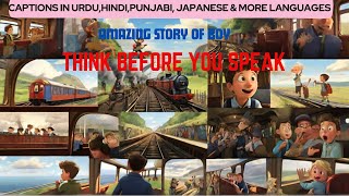 Group Of Friends Make Fun Of Little Boy