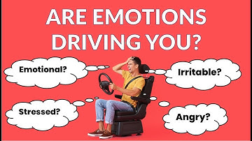 Are your emotions driving you?  Find out how emotions can effect your driving behaviour.