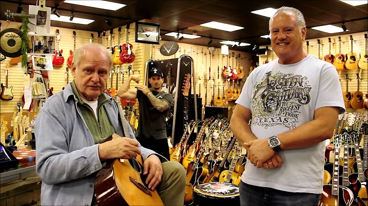 Del Casher and Mark Agnesi at Norman's Rare Guitars