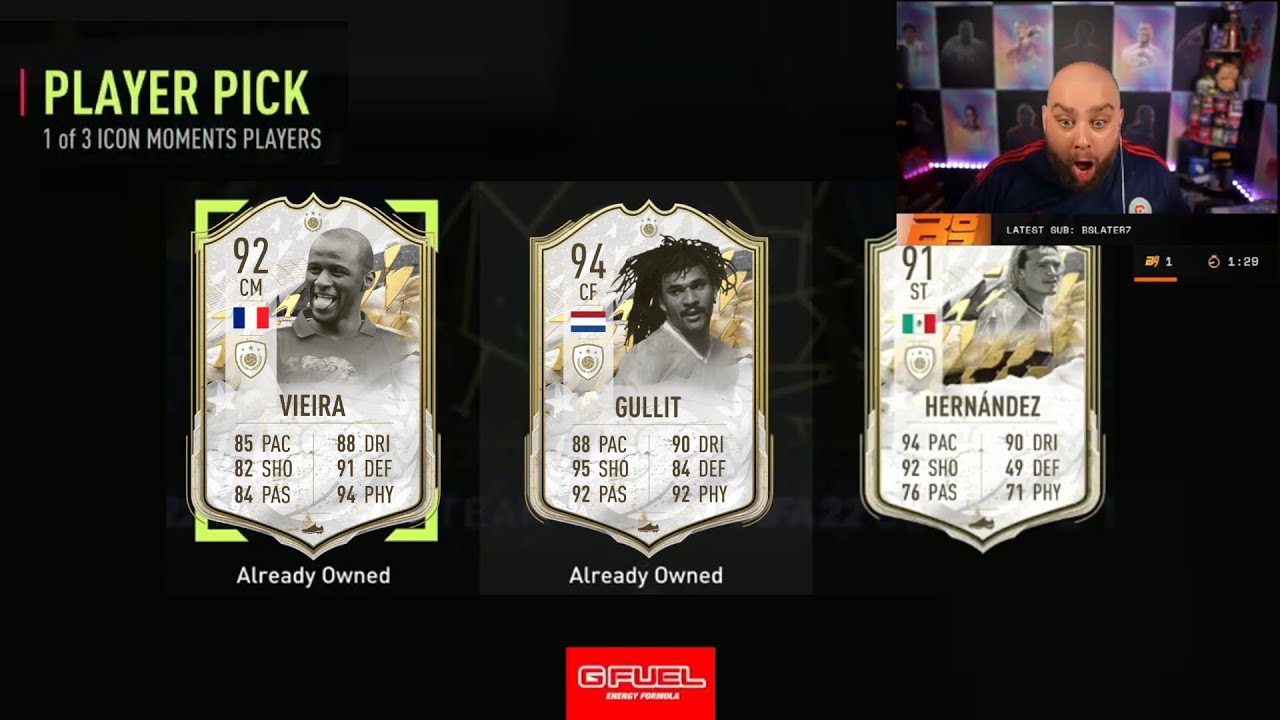 Bateson87 gets Gullit in Icon Moments Player Pick