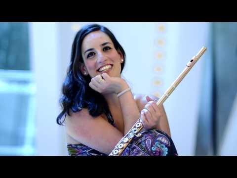 F. Benda: Flute Concerto in E minor by Noemi Gyori on flute with Anima Musicae Chamber Orchestra