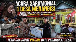 DULU KANDANG SAPI, SEKARANG JADI RUMAH IMPIAN! 1 Desa Tak Kuasa Menahan Tangis