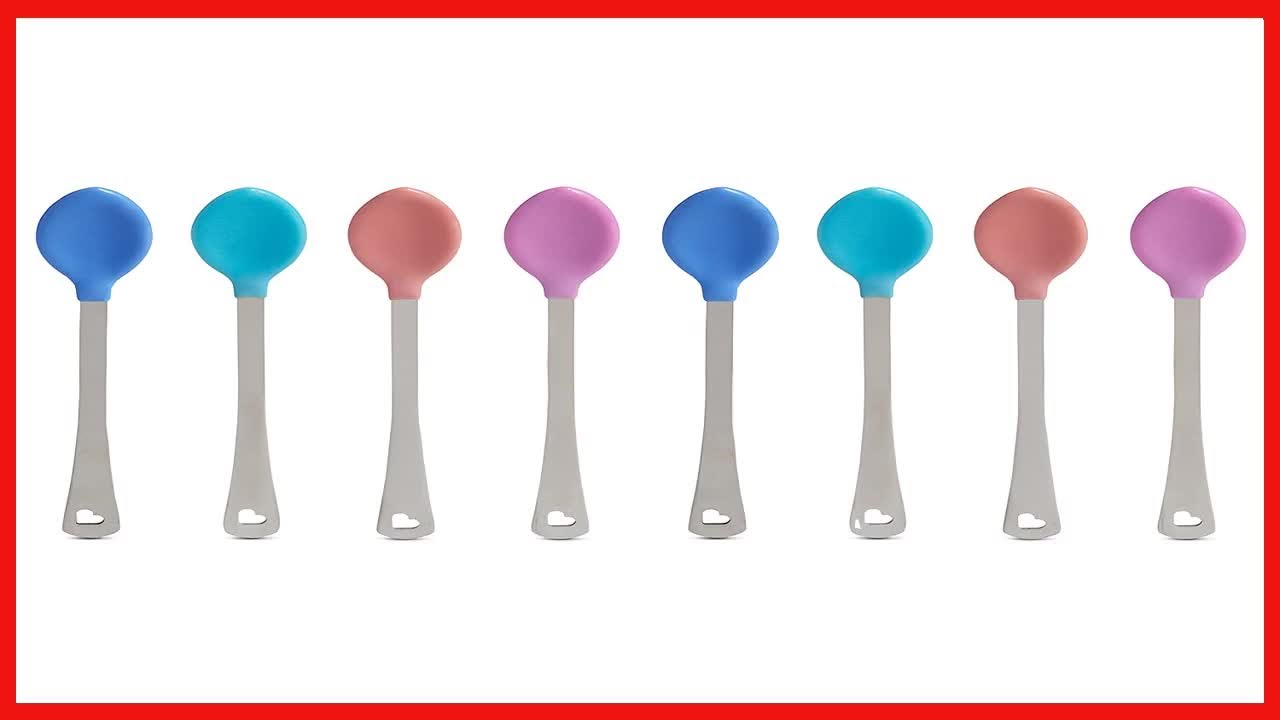 Munchkin White Hot Baby Safety Spoons, 8 Pack