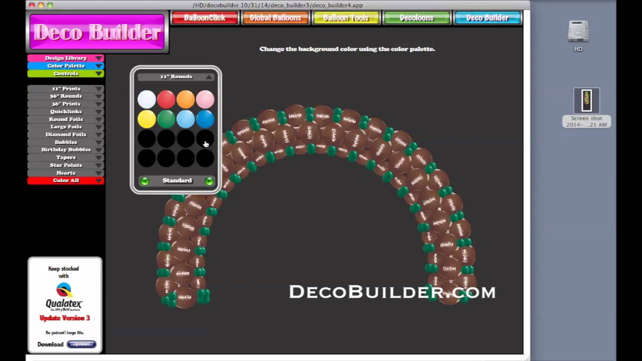 Deco Builder Introduction Balloon Software YouTube