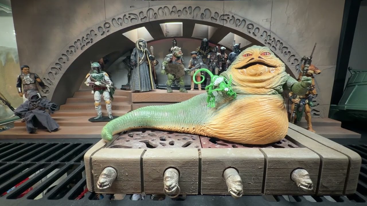 REVIEW Jabba's vintage Throne, BEST 3D PRINT ever?