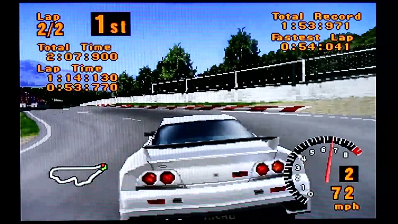 Gran Turismo 1 Gameplay  NISMO GT-R LM @ SSR11 [HD] 