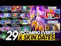ALL 29 EVENTS AND SKINS MARCH 2026 FANNY LEGEND NARUTO 2 0 PROMO DIAMONDS FULL SCHEDULE