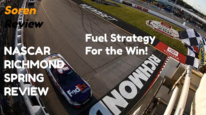 Fuel Strategy for the Win! - 2022 Richmond Spring Nascar Race Review | Soren Review