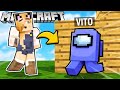 AMONG US TROLL?! - ZABAWA W CHOWANEGO W MINECRAFT (Hide and Seek) | Vito vs Bella