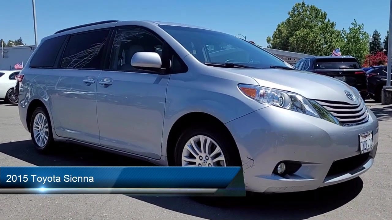 2015 Toyota Sienna Walnut Creek Berkeley Oakland Fairfield - YouTube