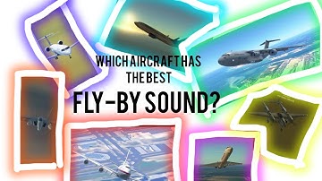 Which Aircraft Has The Best Sound to you? (Infinite Flight Simulator)