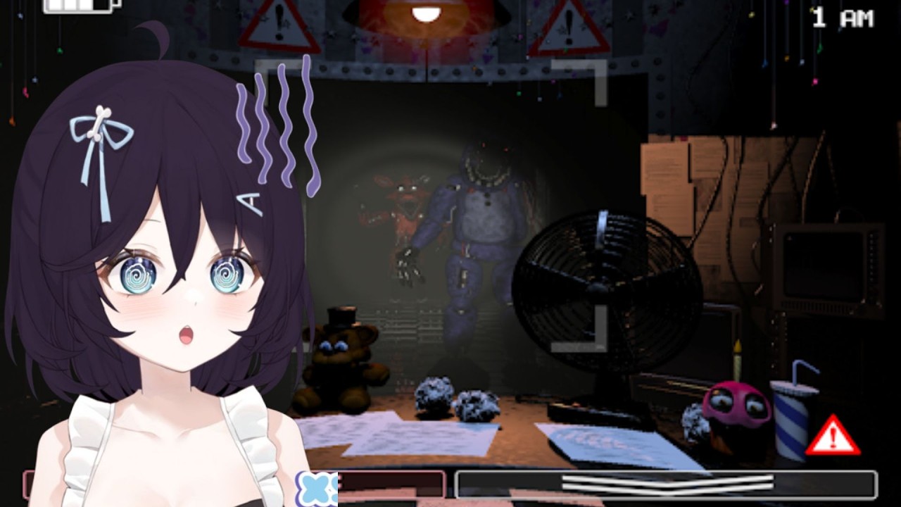 Mi PRIMERA VEZ en FNAF 2 🫧 | Vtuber @are_xzx