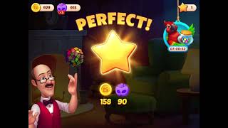 Homescapes Level 4153 With No Boosters - Super Hard Level - Venice Carnival: Full-Moon Lights