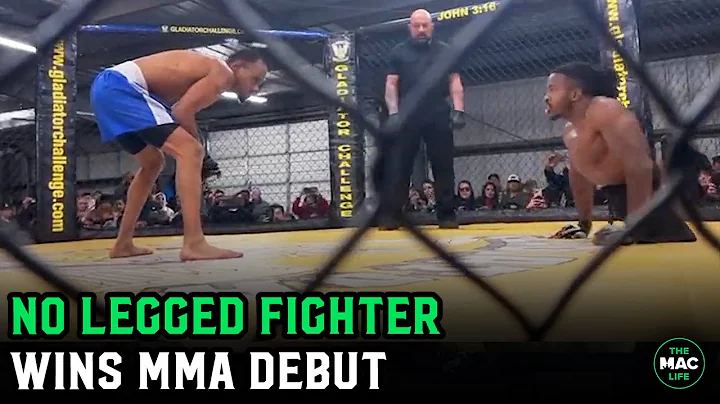 Wrestler with no legs wins MMA debut (Zion Clark)