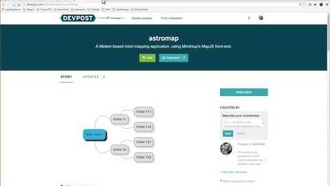 Meteor 2015 Global Hackathon demo: astromap