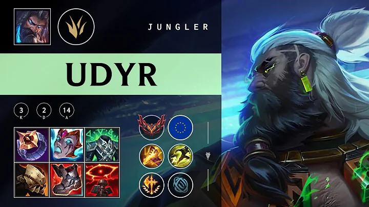 Udyr Jungle vs Teemo - EUW Grandmaster Patch 25.24