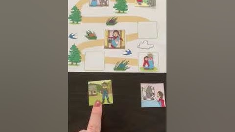Retelling Little Red Riding Hood with pictures- Reception
