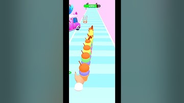 Ice Cream Stack Game Runner | Android Walkthrough GamePlay | #trending #viral #shorts #game